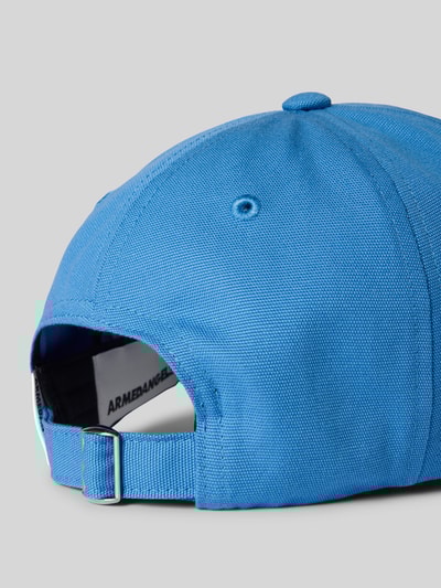 Armedangels Basecap aus reiner Baumwolle Modell 'YENAAS' Blau 3