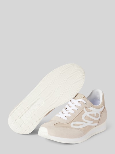 Guess Sneaker mit Schnürverschluss Modell 'SKROLL' Beige 4