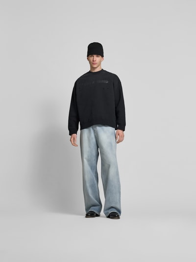 WON HUNDRED Sweatshirt im Destroyed-Look Black 1