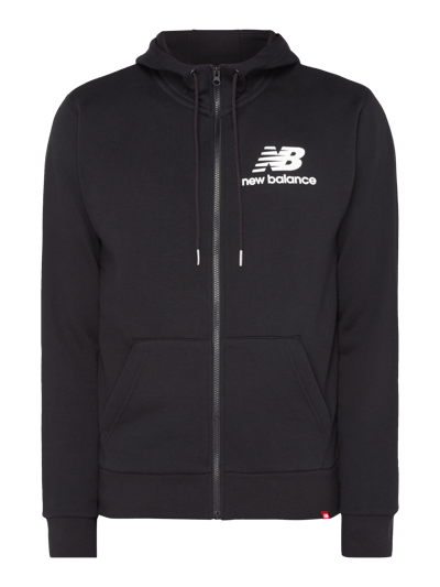 New Balance Sweatjacke mit Logo-Print Black 2