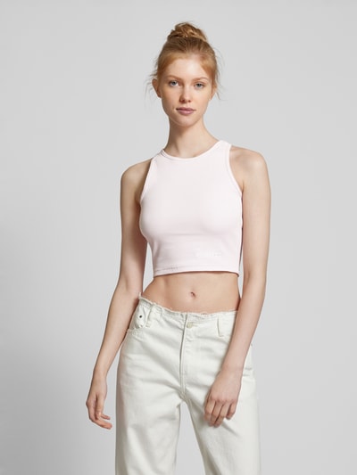 Pegador Crop Top mit Label-Stitching Modell 'AYLA' Rosa 4