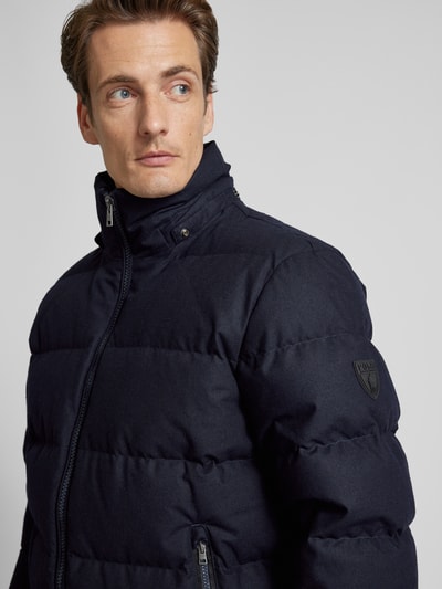 Polo Ralph Lauren Gewatteerd jack met labelpatch, model 'DECKER’ Marineblauw - 3