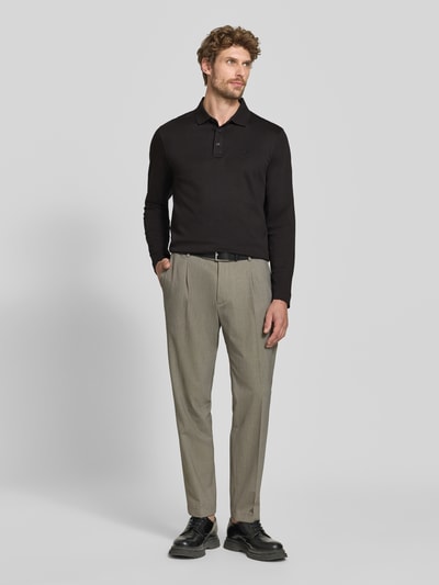 JOOP! COLLECTION Modern Fit Poloshirt aus reiner Baumwolle Modell '01Perolo' Black 1