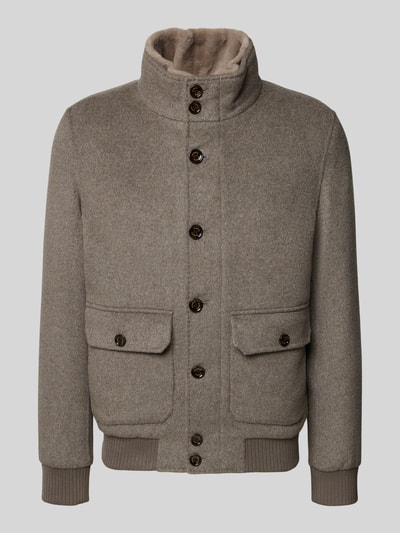 GimoS Regular fit jack van scheerwolmix Beige - 2