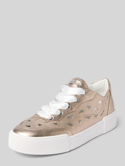 Högl Chunky Sneaker mit Cut Outs Rose Gold 1