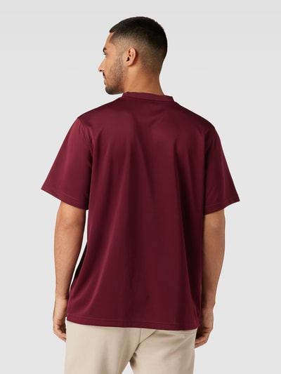 ADIDAS SPORTSWEAR T-Shirt mit Label-Stitching Bordeaux 5