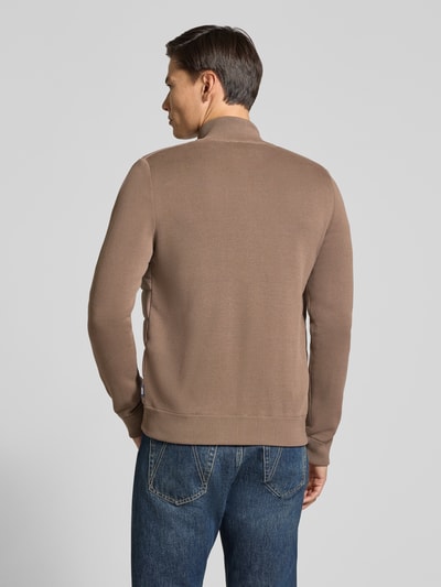 JOOP! COLLECTION Strickjacke mit gestepptem Frontpanel Modell 'JK-28Lysendor' Beige 5
