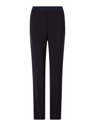 Raphaela By Brax Stoffen broek met elastische band, model 'Liv' Marineblauw - 1