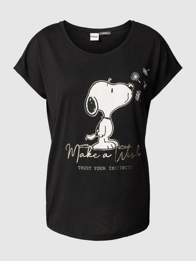 Montego T-Shirt mit Peanuts®-Print Black 2