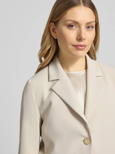 s.Oliver BLACK LABEL Regular Fit Kurzblazer mit Reverskragen Beige 3