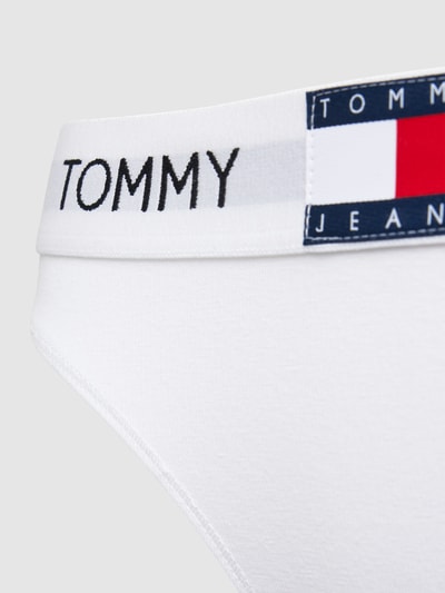 TOMMY HILFIGER String met elastische band met logo, model 'HERITAGE' Wit - 2