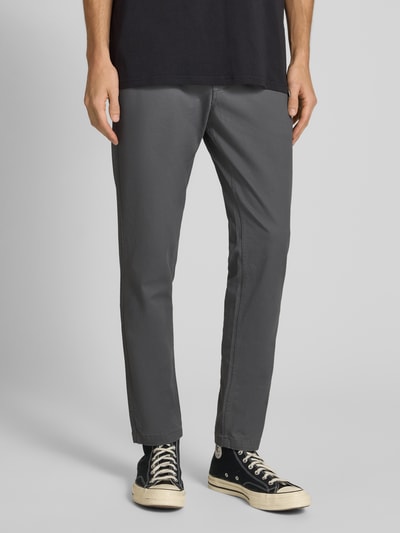 Jack & Jones Slim fit broek met steekzakken, model 'MARCO' Middengrijs - 4