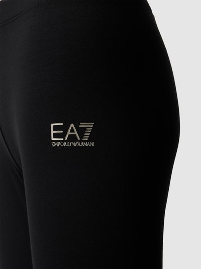 EA7 Emporio Armani Leggings mit Label-Print Black 2