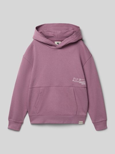 Garcia Hoodie mit Kapuze Mauve 1