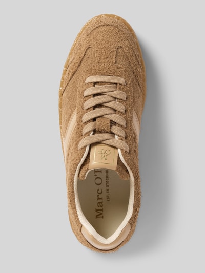 Marc O'Polo Low Top Sneaker aus softem Rindsleder Sand 3