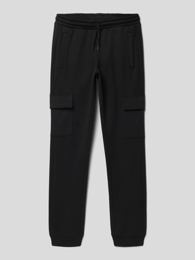 Jack & Jones Sweatpants mit Cargotaschen Schwarz 1