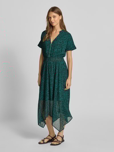 Apricot Midi-jurk met ritssluiting en steekzakken Groen - 1