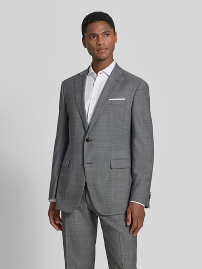 JOOP! COLLECTION Slim Fit 2-Knopf-Sakko mit Woll-Anteil Modell 'Finch' Anthrazit 4