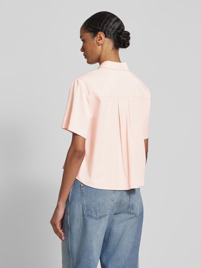 Jake*s Casual Regular Fit Bluse mit durchgehender Knopfleiste Rosa 5