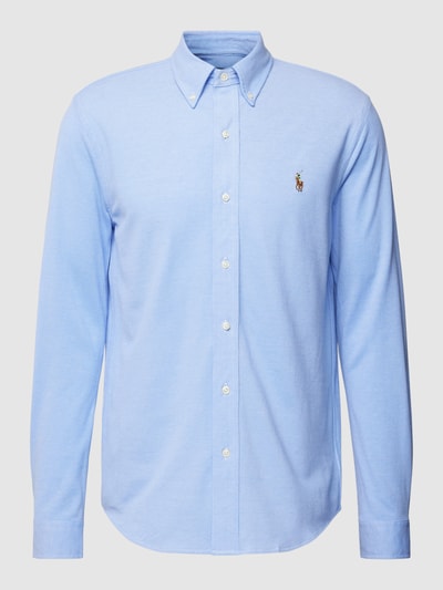 Polo Ralph Lauren Regular Fit Freizeithemd mit Button-Down-Kragen Bleu 2
