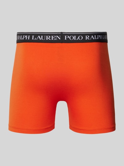 Polo Ralph Lauren Underwear Trunks mit Label-Bund im 3er-Pack Terra 3