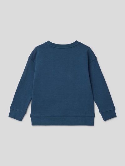 Mango Sweatshirt mit Motiv-Print Modell 'riding' Blau 3