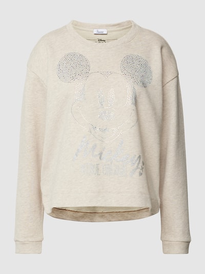 Princess Goes Hollywood Sweatshirt mit Strasssteinbesatz Sand 2