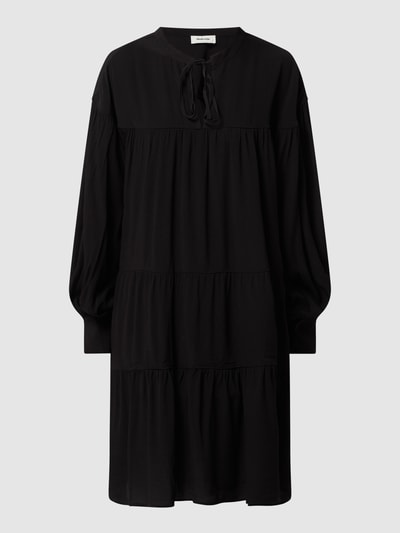 Modström Kleid aus Krepp Modell 'Menna' Black 2