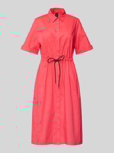 Marc Cain Midi-jurk met strikceintuur Koraal - 2