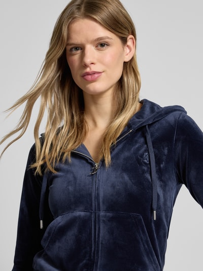 Juicy Couture Sweatjacke mit Kapuze Modell 'ROBERTSON' Dunkelblau 3