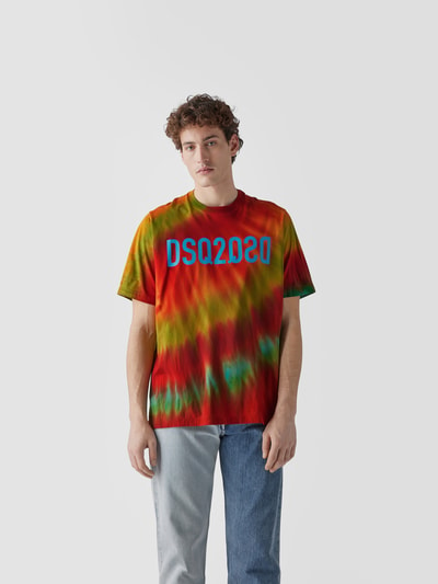 Dsquared2 T-Shirt im Batik-Look Multi Stylebop 4