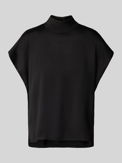 Drykorn Blouseshirt met opstaande kraag, model 'ALARIA' Zwart - 2