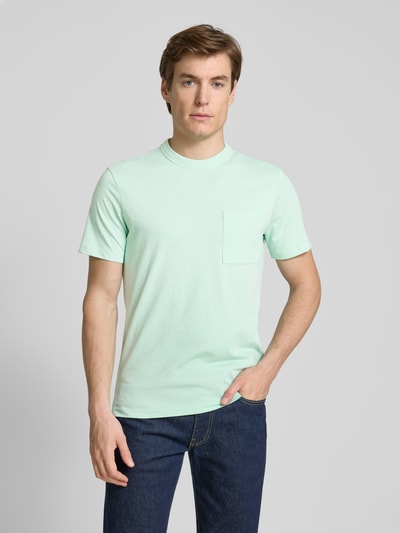 Casual Friday T-Shirt mit Rundhalsausschnitt Modell 'JASPER' Mint 4