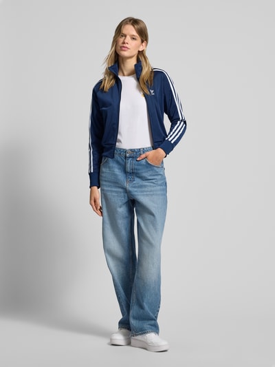 adidas Originals Sweatjacke mit Stehkragen Blau 1