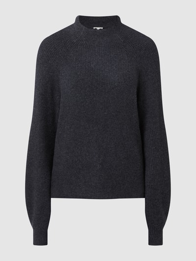 Tom Tailor Pullover mit Woll-Anteil  Anthrazit 2