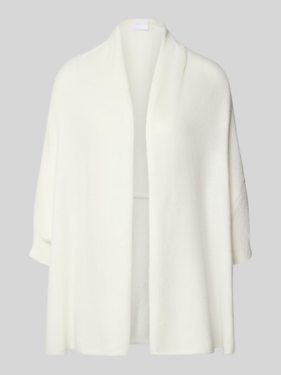 Jake*s Cocktail Relaxed Fit Jacke in Strick-Optik Ecru 2