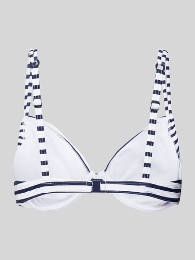 VENICE BEACH Bikini-Oberteil mit vorgeformten Cups Modell 'Summer' Dunkelblau 3