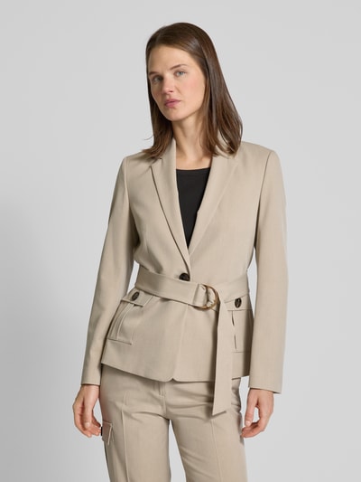 Christian Berg Woman Selection Blazer mit Reverskragen Taupe 4