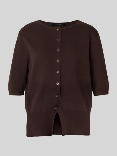 someday. Strickjacke aus Viskose-Mix mit 3/4-Arm Modell 'Tinala' Schoko 2