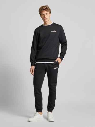 Ellesse Sweatshirt mit Label-Stitching Modell 'Fierro' Black 1