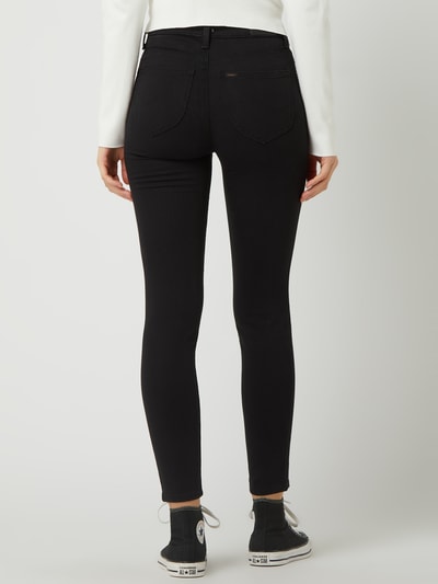 Lee Skinny Fit High Waist Jeans mit Stretch-Anteil Modell 'Scarlett' Black 6