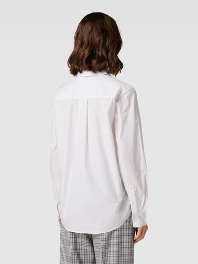 Tommy Hilfiger Overhemdblouse van katoen met labeldetails Wit - 5