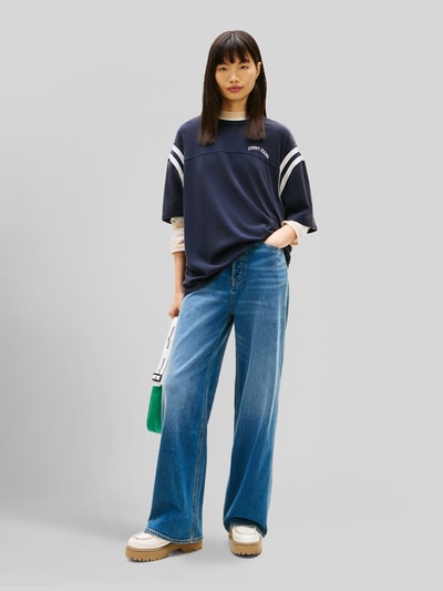 Tommy Jeans Wide & Loose Fit Jeans aus Baumwoll-Mix Blau 1