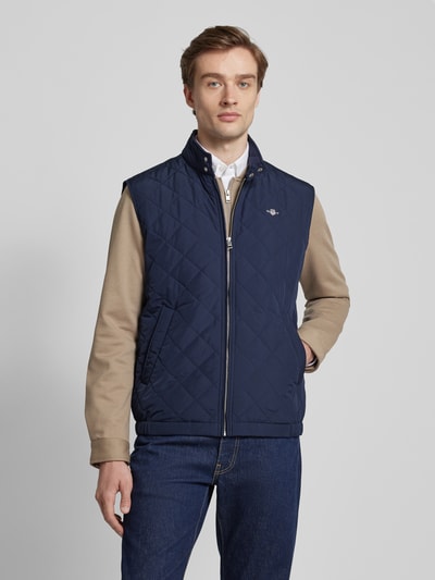 Gant Steppweste mit Label-Stitching Marine 4