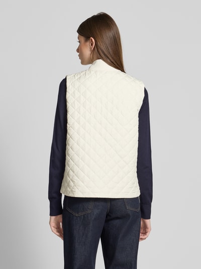 Barbour Regular Fit Steppweste mit Label-Applikation Modell ´ROSALIE` Weiss 5