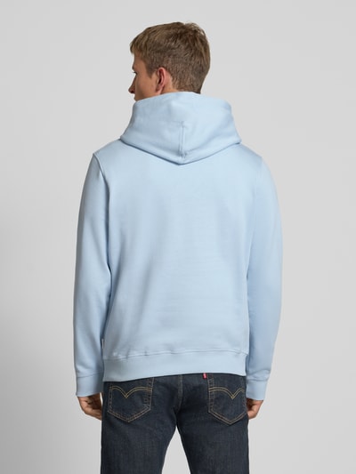 Jack & Jones Hoodie mit Känguru-Tasche und Label-Stitching Hellblau 5