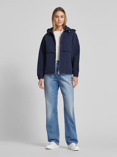 Tommy Hilfiger Windbreaker mit Kapuze Marine 1