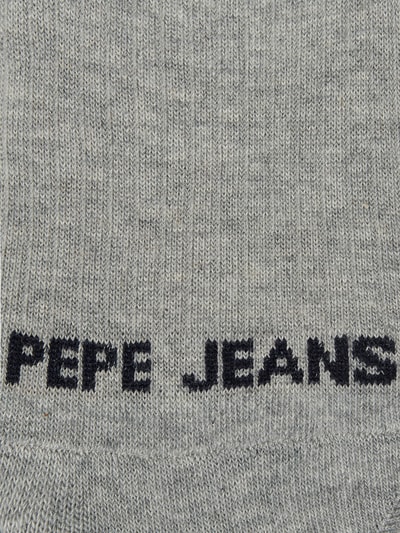 Pepe Jeans Füßlinge mit Stretch-Anteil im 3er-Pack  Anthrazit Melange 3