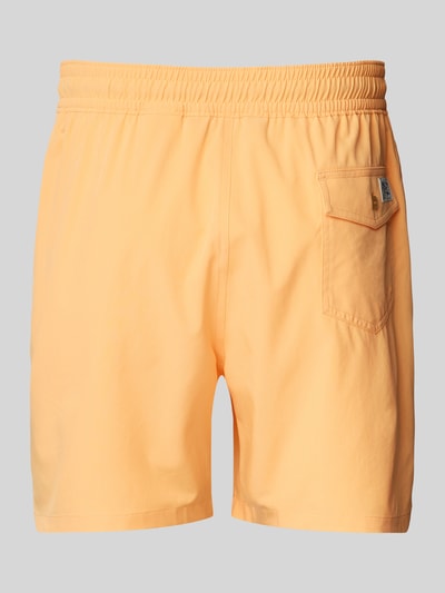 Polo Ralph Lauren Underwear Badeshorts mit elastischem Bund Modell 'TRAVELER' Orange 3