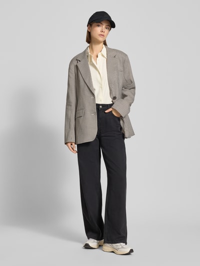 Marc O'Polo Denim Regular fit overhemdblouse van pure viscose Offwhite - 1